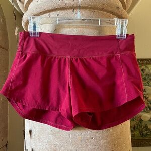 Lululemon speedy shorts size 4